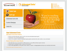 Tablet Screenshot of achievementseries.com